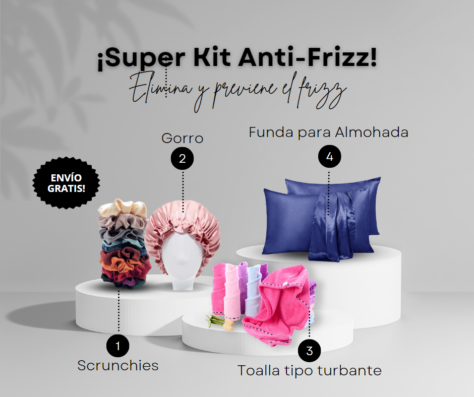 SUPER KIT ANTI FRIZZ EN SATIN